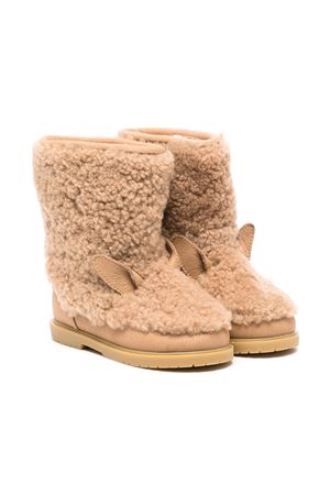 Beige Alpaca Irfi Boots DONSJE KIDS | 2017901CS002